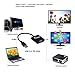 eBerry USB 3.0/2.0 Male to VGA Female Multi Monitor External Video Card Adapter for Windows 7/8 Multiple Monitors (Black)