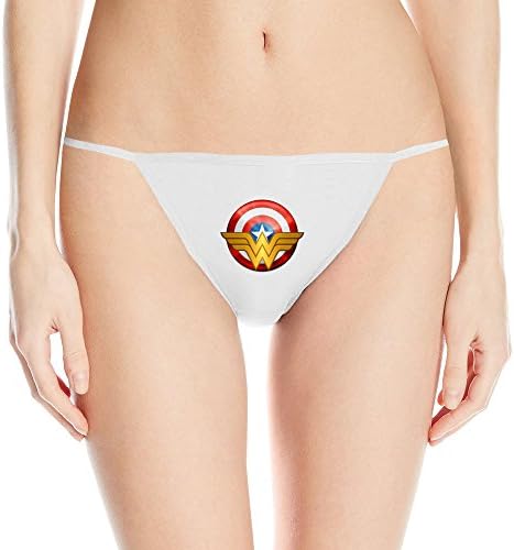 TIAHONGXING Captain America Wonder Woman Logo Women Smooth Won Down