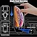 Wireless Car Charger Mount Auto-Clamping Air Vent Car Phone Holder 7.5W Fast Charging Compatible with iPhone 11 Pro Max/XS Max/XS/XR/8 Plus 10W for Samsung Galaxy S10/S9/S8 & Other Qi Smartphone