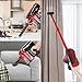 MOOSOO Vacuum Cleaner Corded 17KPa Suction Stick Vacuum 2 in 1 Handheld Vacuum for Hard Floor with 2-Pack HEPA Filters, D600