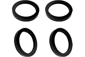 JUSTTOP 8PCS Gas Can Spout Gaskets, Gas Gaskets Rubber O-Ring Fuel Washer Seals, Leakage-Proof Tank Gasket Sealing Ring Repla