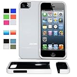 KHOMO ® White Slider "Dock Friendly" Case for