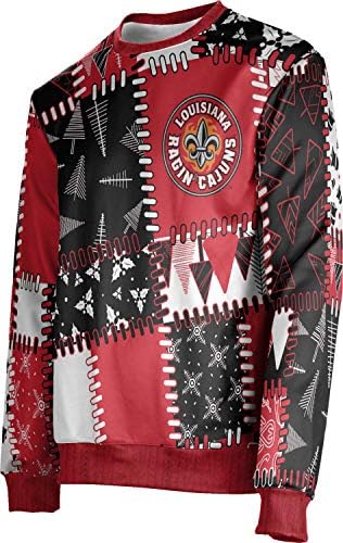 ProSphere University of Louisiana at Lafayette Ugly Holiday Men's Sweater - Quilt