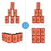 Yosoo Large Size EVA Target Soft Targets Foam Toy Gun Shoot for Elite Series Blasters Kid Toy Game Gift, 6Pcs