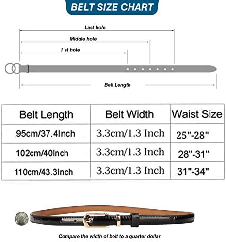 110cm belt waist size