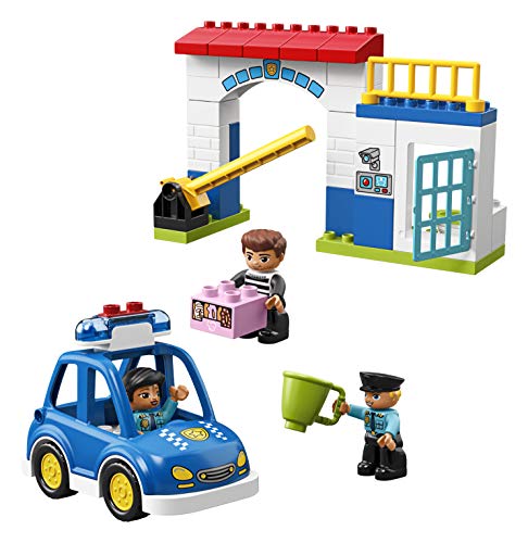 LEGO DUPLO Town Police Station 10902 Building Blocks, 2019 (38 Pieces) - //coolthings.us
