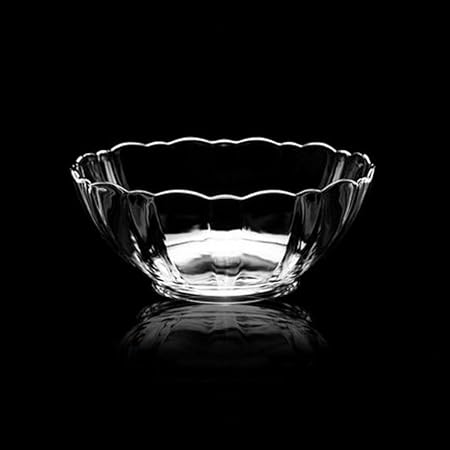 MXJ61 Inicio Tazón de Vidrio Templado Tazón de la Ensalada Lucha ...