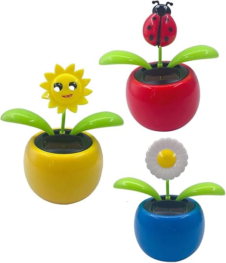 solar toys for car dashboard