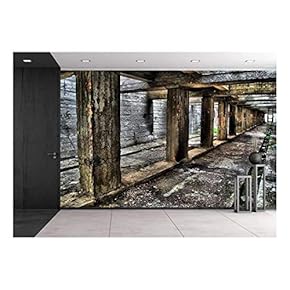 Tunnel - Removable Wall Mural | Self-Adhesive Large Wallpaper - 66x96 inches