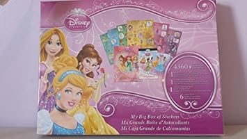 Disney Princess ~ My Big Box of Stickers by Sandy Lion