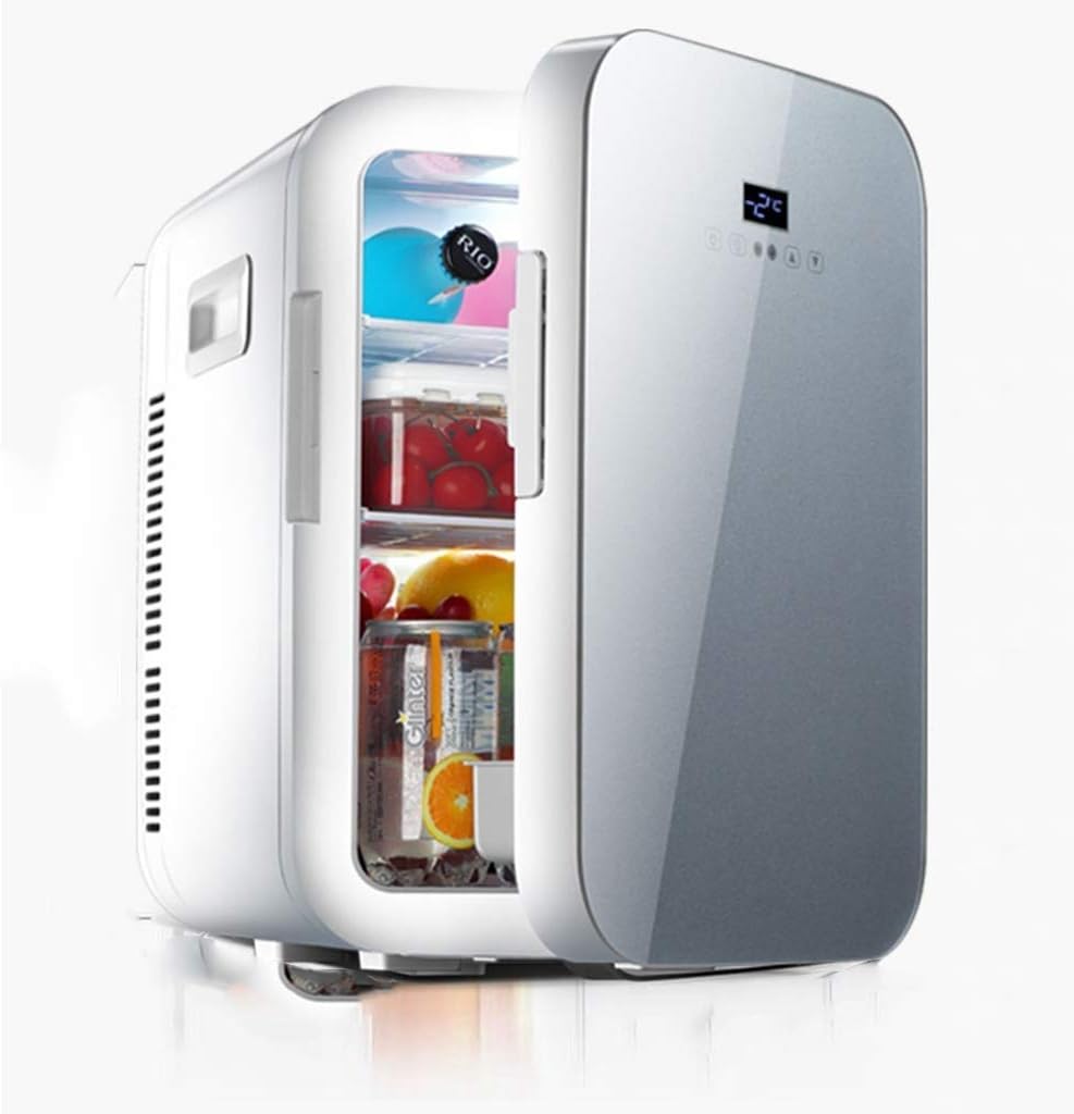 Mini Microwave Car Fridge, Portable Refrigerator, Dualcore Freezer, 20L, Automotive/Household