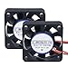 Witbot 40x40x10mm DC 12V 2 Pin Cooling Blower Brushless Mini Fan for 3D Printer (Pack of 2pcs)