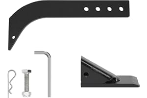 Garvee 18-Inch Box Scraper Ripper Box Blade Scarifier, 4-Hole Design, Adjustable Shanks, Removable Teeth and Pins, 5 PCS for 