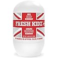 Fresh Kidz Roll On Deodorant for Kids and Teens - Baking Soda and Aluminum-free 24 Hour Protection for Sensitive Skin - Boys "Red" 1.86 fl.oz.