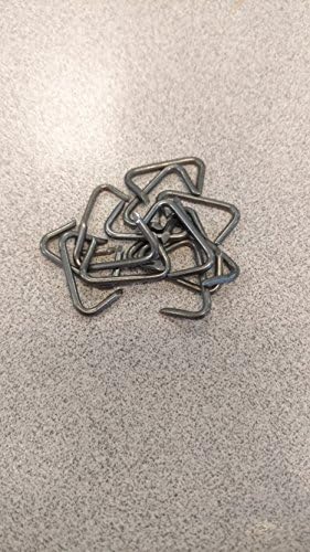 1lb (approx. 500-600 rings) 3/4" Upholstery Hog Rings