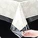 Carnation Home Fashions C-72/OB Oblong Vinyl Tablecloth Protector, 54