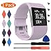 KingAcc for Fitbit Surge Bands, Replacement Band Strap for Fitbit Surge Watch Fitness Tracker Original Wrist Band Accessories Small & Large