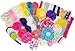 JLIKA Baby Shower Headband Station DIY Kit Make 32 Headbands and 5 Clips - DIY Hair Bow Kit - Birthday Party Collection