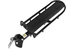 GREUS Bike Rear Rack Mount Universal Adjustable Bicycle Luggage Cargo Bag Rack Mountain Bike Carrier Bracket Retractable Saddle Gear Bike Accessories Bike Seat Post Attachment