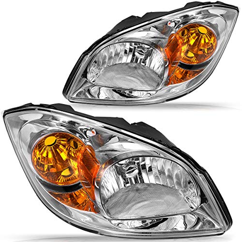For 2005-2010 Chevy Cobalt Headlight oEdRo 2007-2010 Pontiac G5 | 2005-2006 Pontiac Pursuit Headlamps Left+Right, 2-Year Warranty