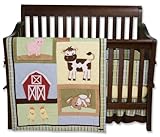 Trend Lab 4 Piece Crib Bedding Set, Baby Barnyard