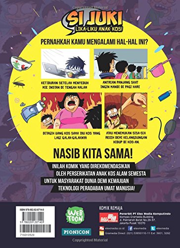 Si Juki Lika Liku Anak Kos Indonesian Edition Meonk Faza 9786020287140 Amazon Com Books