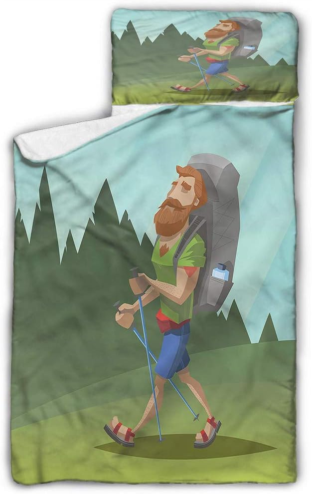 Explore Daycare Toddler Nap Mat Outdoor Activity Hike Great for Boys and Girls 50X20 INCH