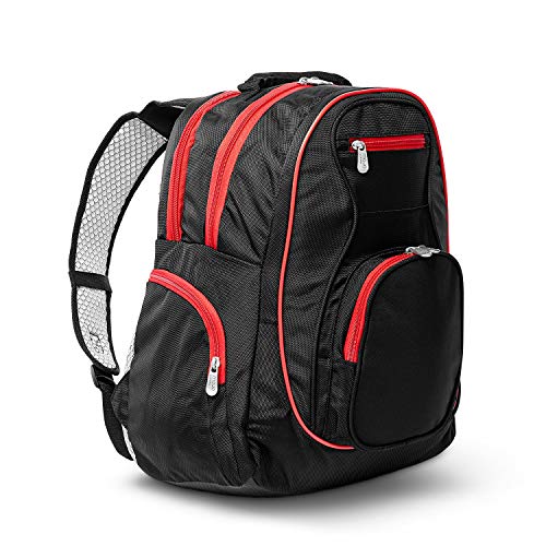 NHL Florida Panthers Colored Trim Premium Laptop Backpack