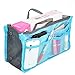 Leegoal(TM) Travel Cosmetic Pocket Insert Handbag Organiser Pouch Bag Insert Organizer, Blue