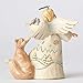 Jim Shore Heartwood Creek JS HWC Fig Wdlnd Angel/Animals Figurine