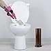 Richards Homewares Toilet Brush with Holder Bathroom Cleaning Brush with Matching Stand - Bronze