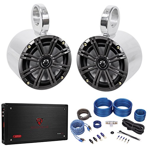 Buy 2) Jeep Wrangler Kicker 6.5" Waterproof Soundbar/Roll Bar Speakers