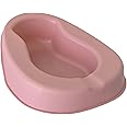 Vakly Bedpan - Smooth Contoured Stackable - Easy to Clean - Quality Construction - for Bed-Bound/Bedridden Patient - Women and Men