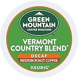 Green Mountain Coffee Vermont Country Blend Decaf, K-Cup Portion Pack for Keurig Brewers 24-Count