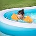 Sable Inflatable Pool, Swimming Family Size Kiddie Blow Up Pool, 103 x 63 x 18 in, Easy Set Up, for Ages 3+