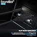 SoundBot SB343 3.5mm AUX Bluetooth Receiver Adapter Dongle,Universal Compatibility to Stream Music from Any Bluetooth Wireless Enabled Players to Home/Car Audio Speaker System w/ 3.5mm Audio-in Port