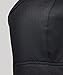 SYROKAN Women's Front Adjustable Lightly Padded Racerback High Impact Sports Bra Black 42DD