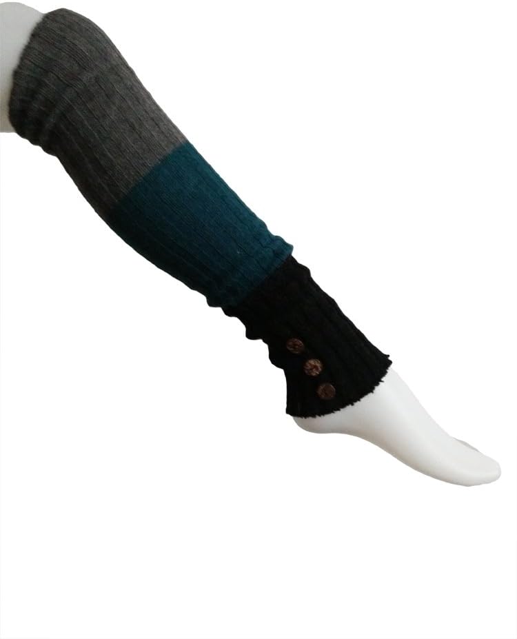 Women's Winter Knit Crochet Leg Warmers Legging