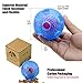 CHLEBEM Interactive Dog Toys, Dog Chew Toys Ball for small Medium dogs, IQ Treat Boredom Food Dispensing, Puzzle Puppy Pals Tough Durable Nontoxic Rubber Pet ball, best Cleans Teeth dog balls (Blue)