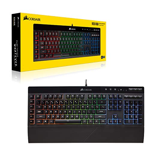 Corsair K55 RGB Gaming Keyboard IP42 Dust and Water Resistance 6