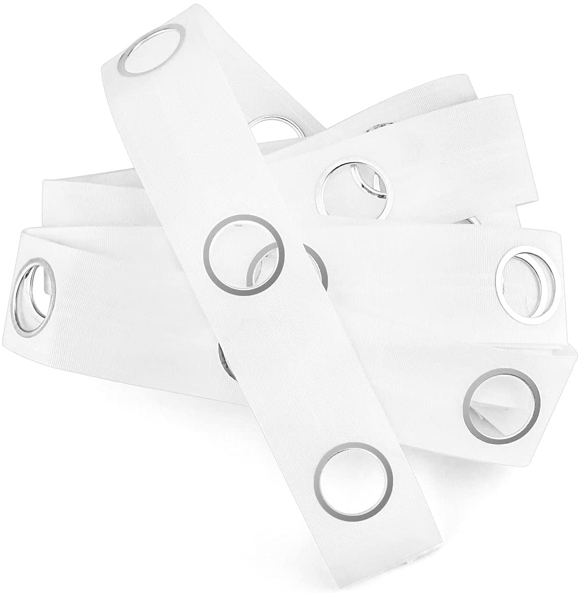 10M(10.9Yards) Eyelet Curtain Tape 40 Rings Sewing Tape Silver Curtains Blinds New