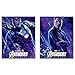 Avengers Endgame Movie Poster Prints - Set of 12 (8x10) Glossy Marvel Wall Art - Black Widow - Captain Marvel - Iron Man - Hawkeye - Thor - Iron Patriot - Rocket - Nebula - Ant Man - Captain America -