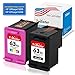 ToBeter Remanufactured Ink Cartridge Replacement for HP 63XL 63 XL Used in Officejet 3830 5255 5258 4650 5230 Envy 4520 4512 4513 DeskJet 1112 1110 3630 3632 2130 2132 Printer (1 Black 1 Tri-Color)