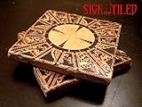 Puzzle Box Tumbled Marble Coasters Single, Set of 2 or Set of 4Hellraiser Inspired Gifts