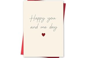 uugtcard Elegant Anniversary Card Gifts for Couple, Special Anniversary Card to Husband and Wife, Wedding & Valentine’s Day Cards for Boyfriend, Girlfriend, Men, Women