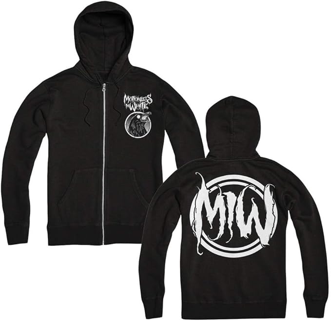 motionless in white zip up hoodie