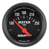 AUTO METER 2635 Z-Series Electric Water Temperature Gauge