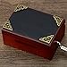 Youtang Vintage Wood 15 Note Mechanism Musical Box Handcrank Music Box Gift