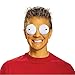 Disguise Men's Simpson Family Eye Goggles Costume Accessory, White, One Size