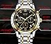 FOVICN Baby-Boy's DS14 Quartz Luxury Chronograph Sports Waterproof Steel Band Analog Wrist Watch